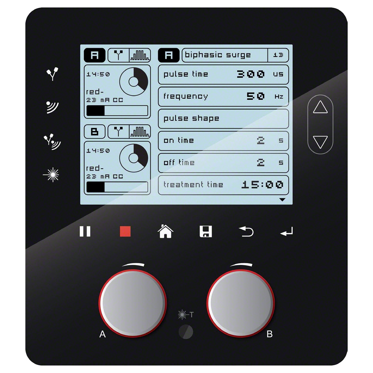 Gymna Elektro-, Ultraschallkombination Combi 200 mit Touchscreen Gymna Elektro/Ultraschall Kombigerät Combi 200
