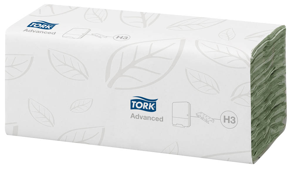 TORK Papierhandtücher Advanced Zick-Zack-Falzung 2-lagig
