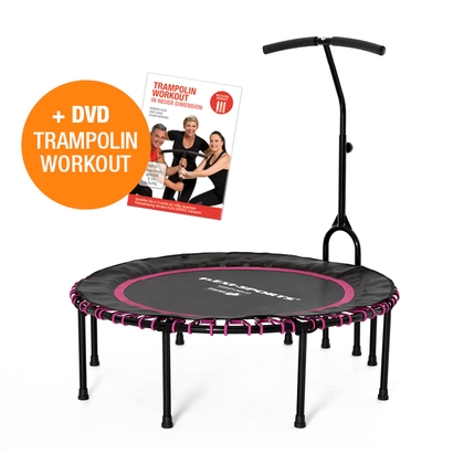 FLEXI-SPORTS Basic Trampolin (schwarz/pink) FLEXI-SPORTS Basic Trampolin (schwarz/pink)