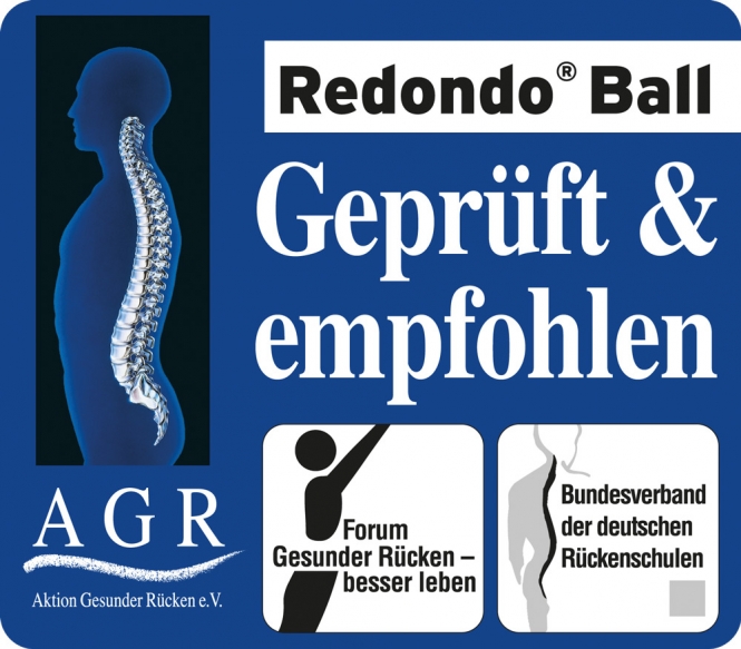 TOGU Redondo Ball das ORIGINAL Ø 26cm, rubinrot latexfrei TOGU Redondo Ball Ø 26cm rubinrot