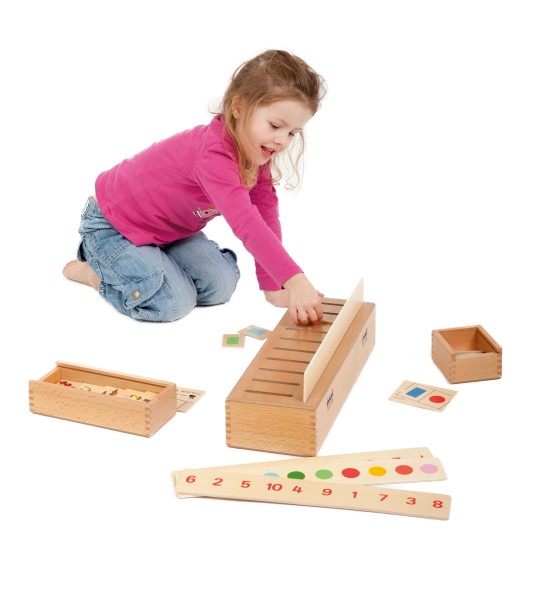  Color Slit Game Sortierkasten