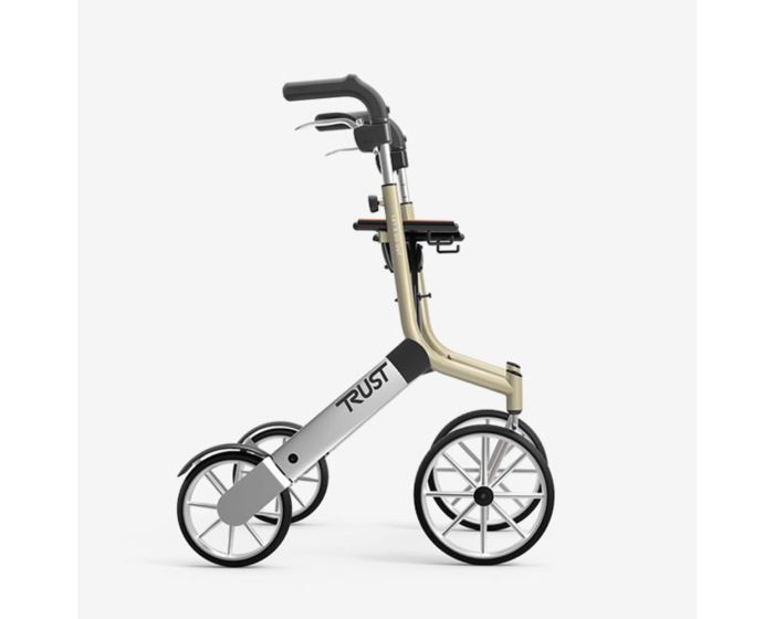 Rollator Let’s Go Out, beige Leichtgewichtrollator