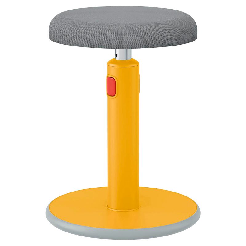 LEITZ Hocker Ergo Cosy 65180019 grau, gelb