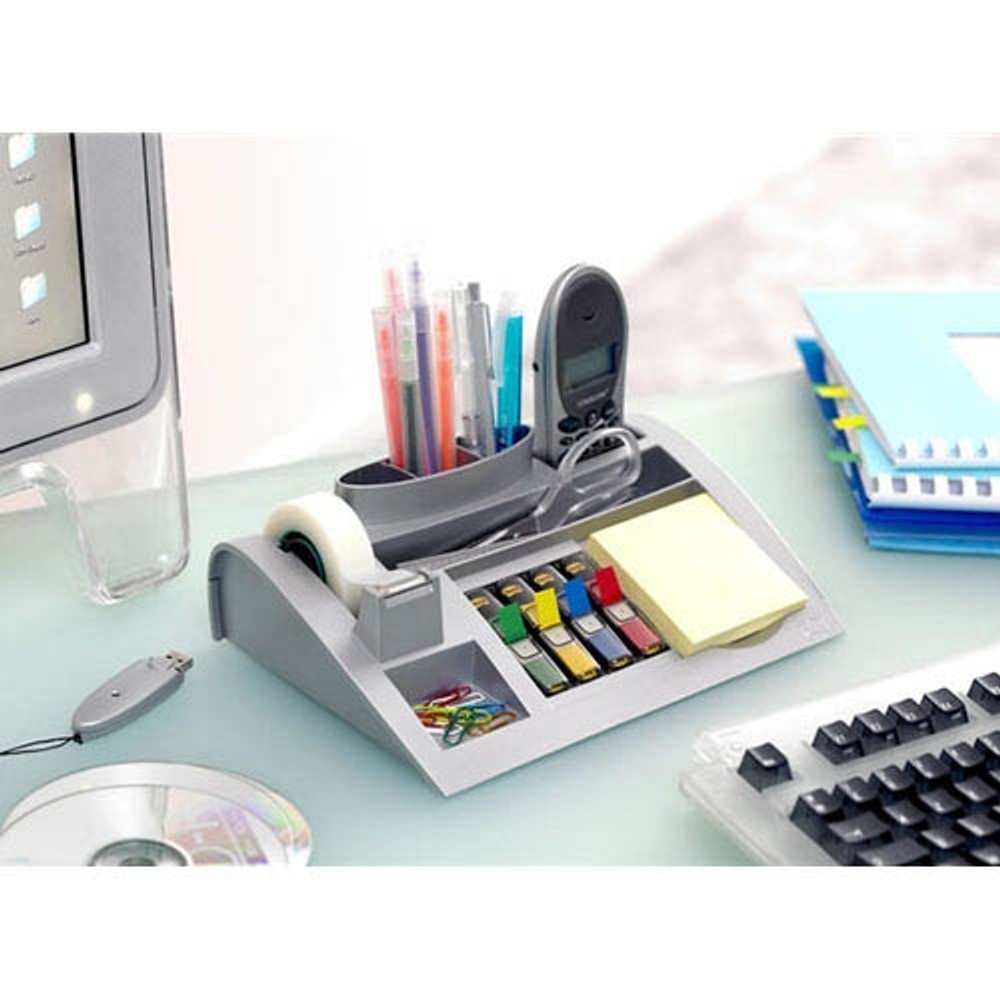 Post-it® Schreibtisch-Organizer C50 silber