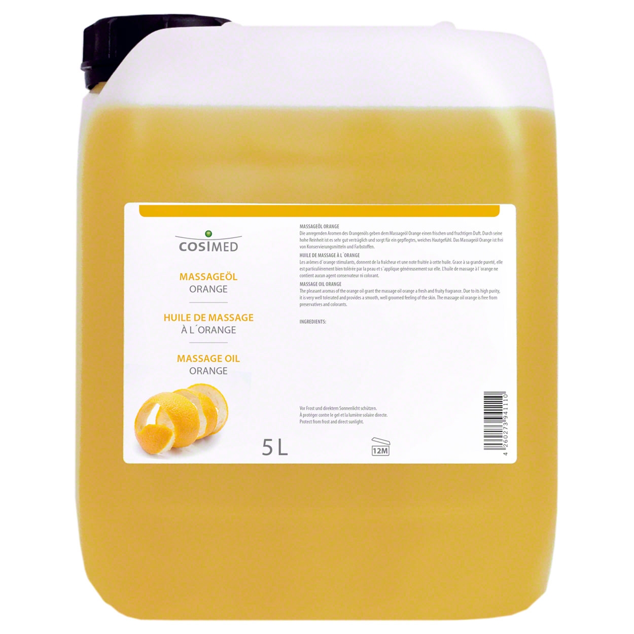 cosiMed Massageöl Orange 5 Liter Kanister