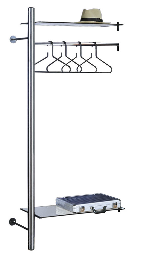 Kerkmann Wandgarderobe (Garderobenelement) silber
