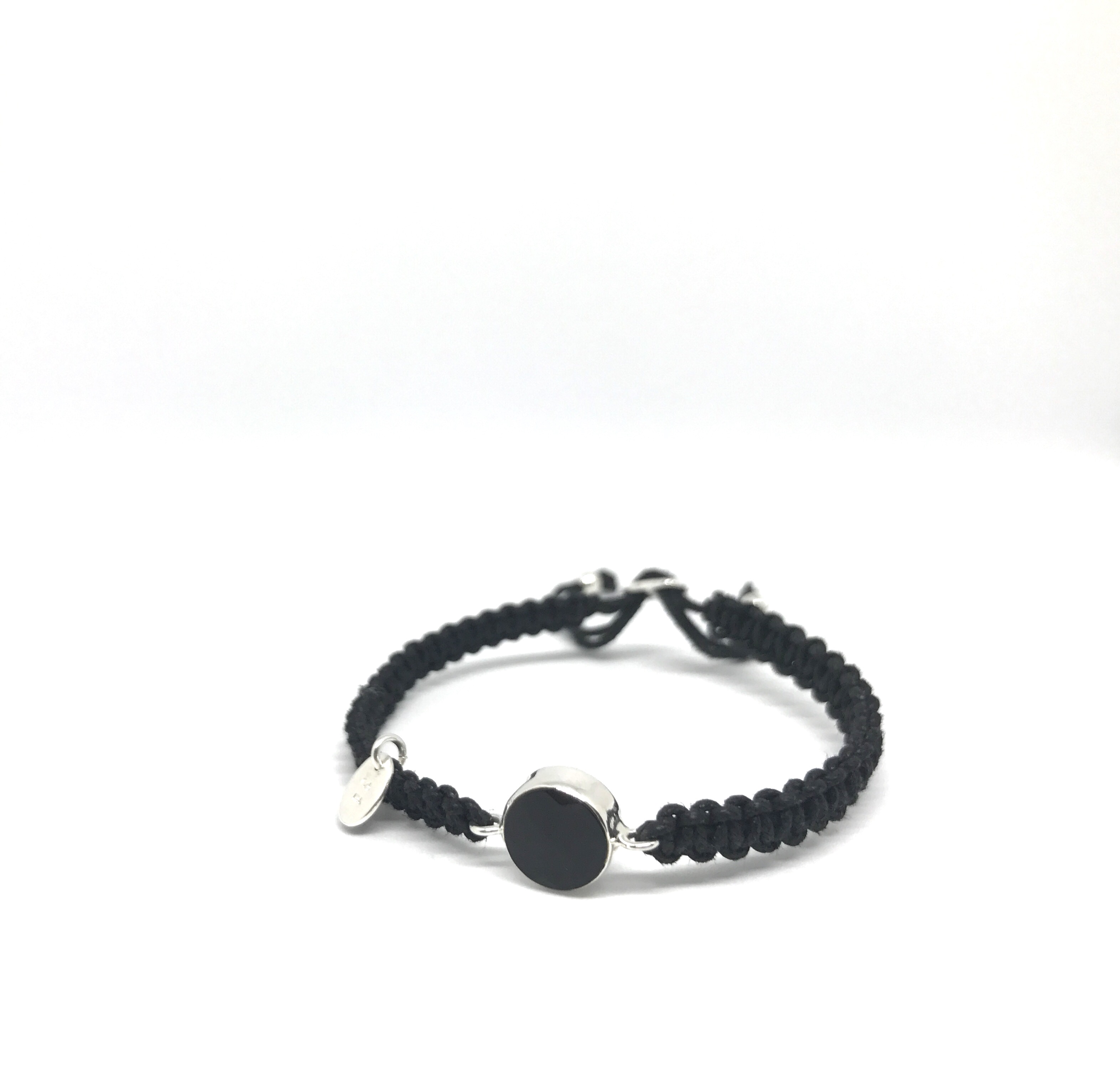 Armband " Makramee" Onyx Armband " Makramee" Onyx