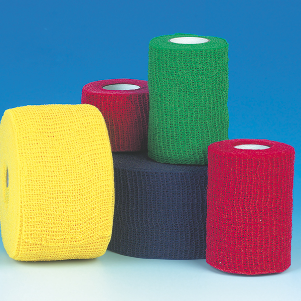 Servomull Color Haft Fixierbinde 8cm x 4m GELB