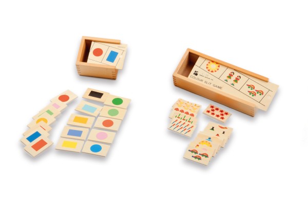  Color Slit Game Sortierkasten