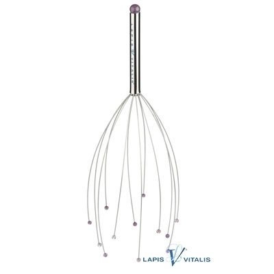 Lapis Vitalis Kopf-Massagegerät Bergkristall