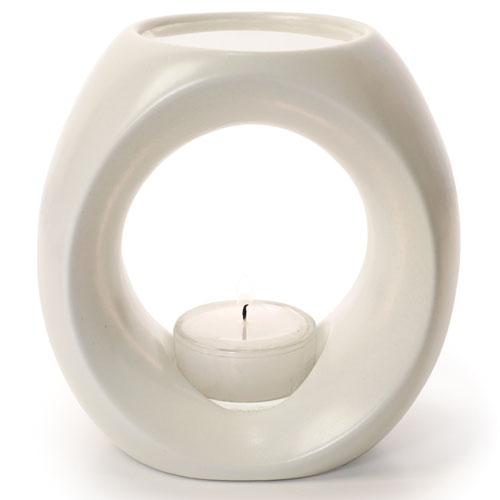 Primavera Duftlampe Aromalampe cremeweiß
