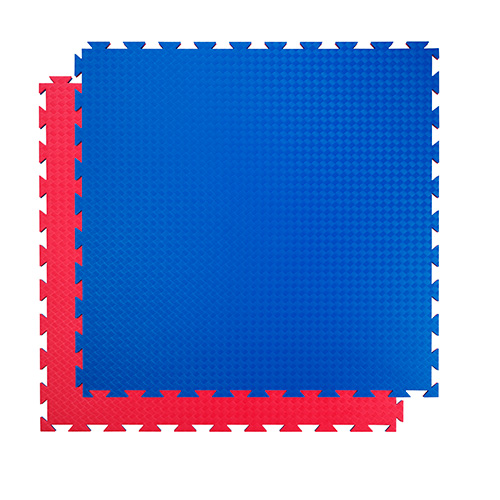 Double Competition Standard Sportmatte mit Verzahnung 100cmx100cmx2,0cm (35º–40º) Double Competition Standard Sportmatte mit Verzahnung 100cmx100cmx2,0cm (35º–40º)