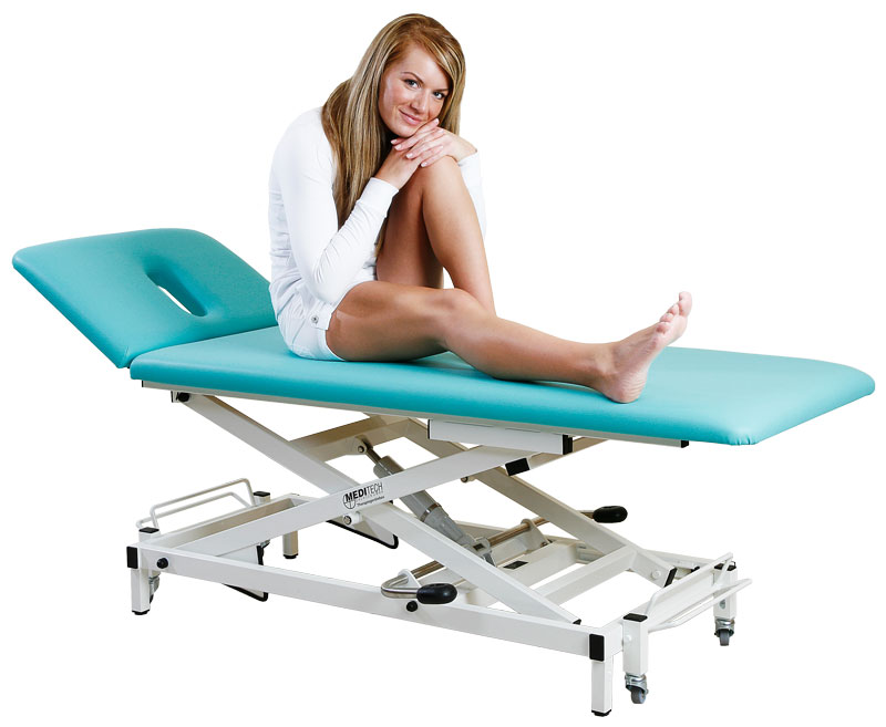 Therapie- und Behandlungsliege VARIO Nr. 1 Therapieliege VARIO Nr. 1 (hydraulisch)