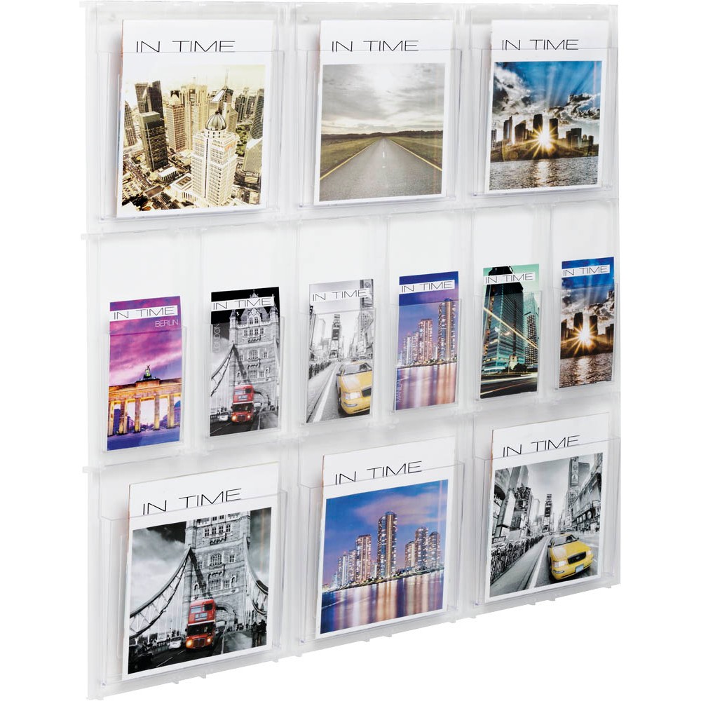 helit Wandprospekthalter the placativ transparent