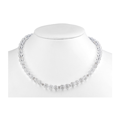 Bergkristall Kette "Oriental-Ring", 45cm Bergkristall Kette "Oriental-Ring", 45cm
