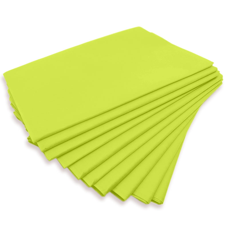 Waschfaserlaken "PP70" 80x210cm 10er Pack - LIMONE