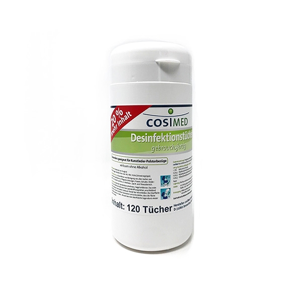 cosiMed Desinfektionstücher (Dose 120 Tücher)