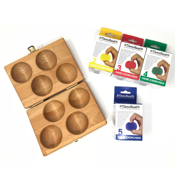 Thera-Band Handtrainer Set 4 Stück in Box Thera-Band Handtrainer Set 4 Stück inkl. Box